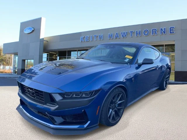 Used 2024 Blue Metallic Ford Dark Horse image 3