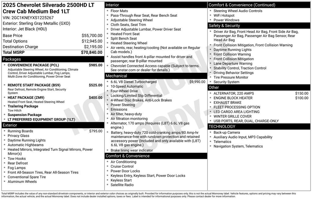 Used 2025 Gray Chevrolet LT image 26