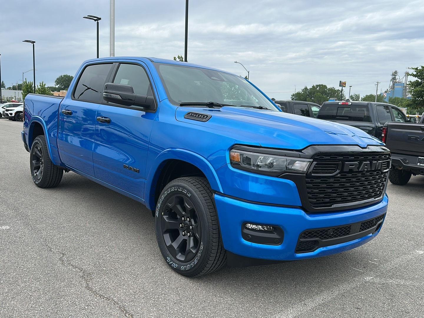 New 2026 Hydro Blue Pearlcoat RAM Big Horn image 6