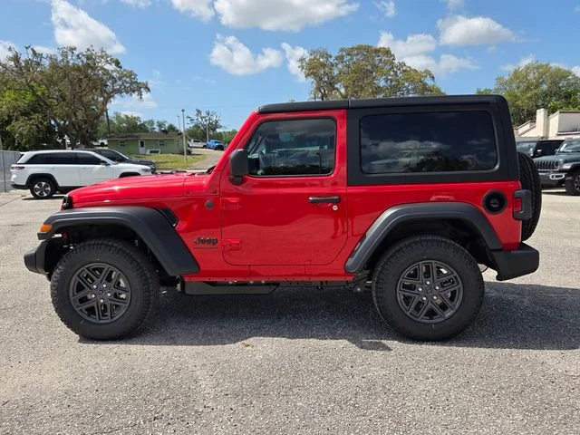 New 2026 Firecracker Red Clear-Coat Exterior Paint Jeep Sport S image 4