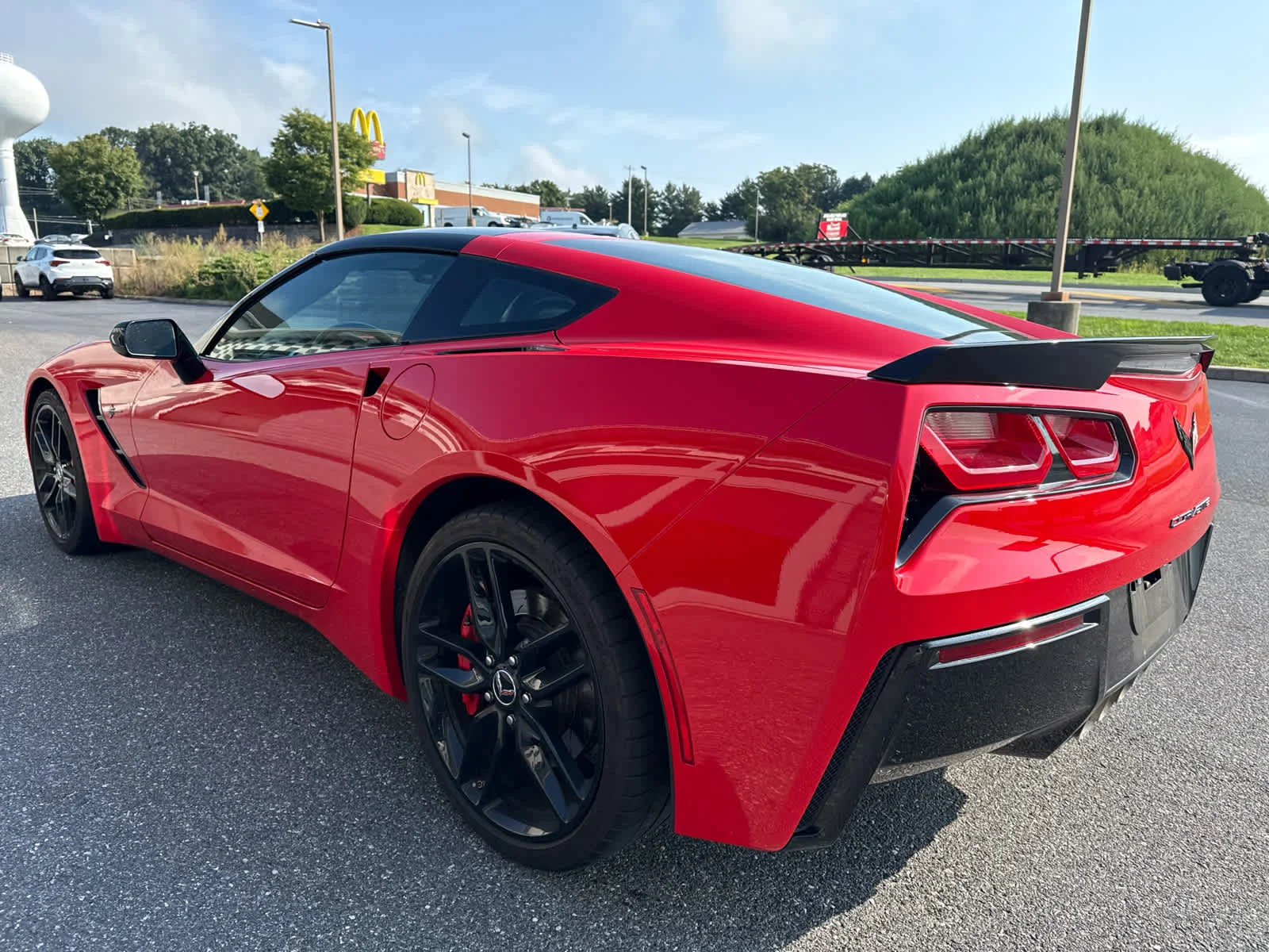 Used 2015 Torch Red Chevrolet Z51 3LT image 9