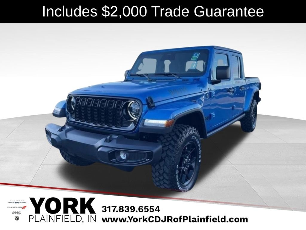 New 2026 Hydro Blue Pearlcoat Jeep Willys image 1