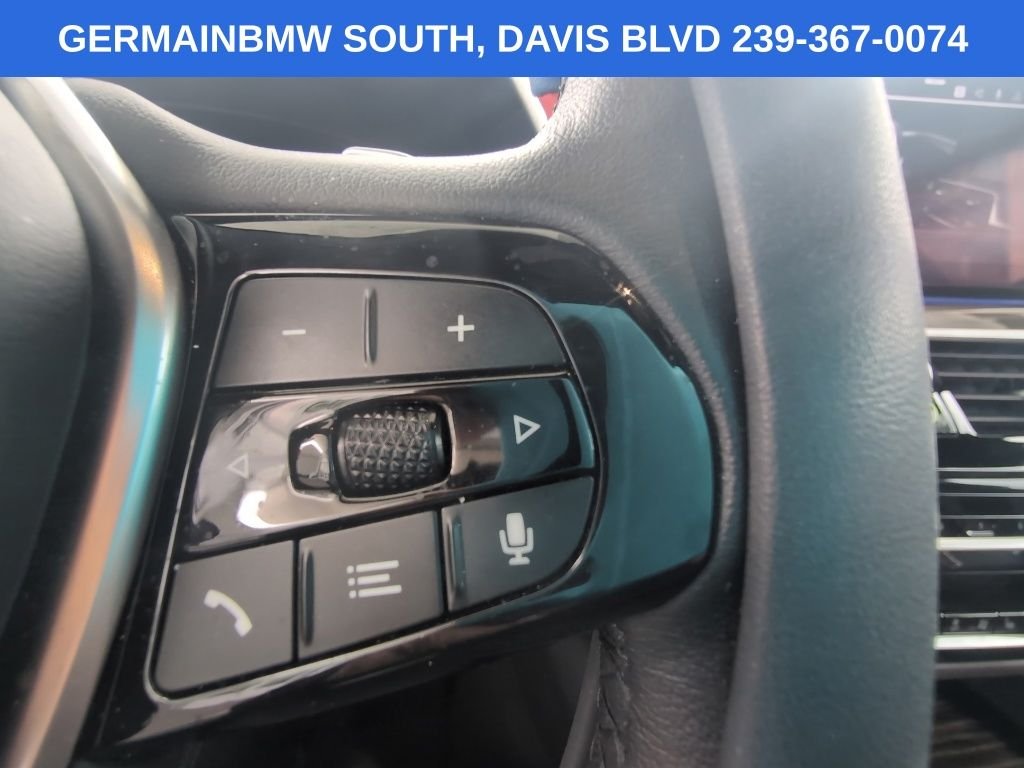 Certified Used 2023 Mineral White Metallic BMW 540i xDrive image 10