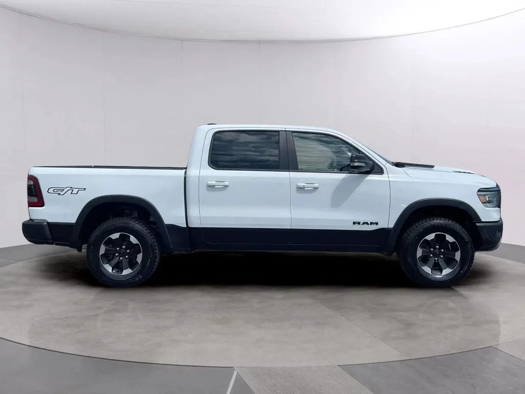 Used 2022 Bright White Clearcoat Ram Rebel image 6