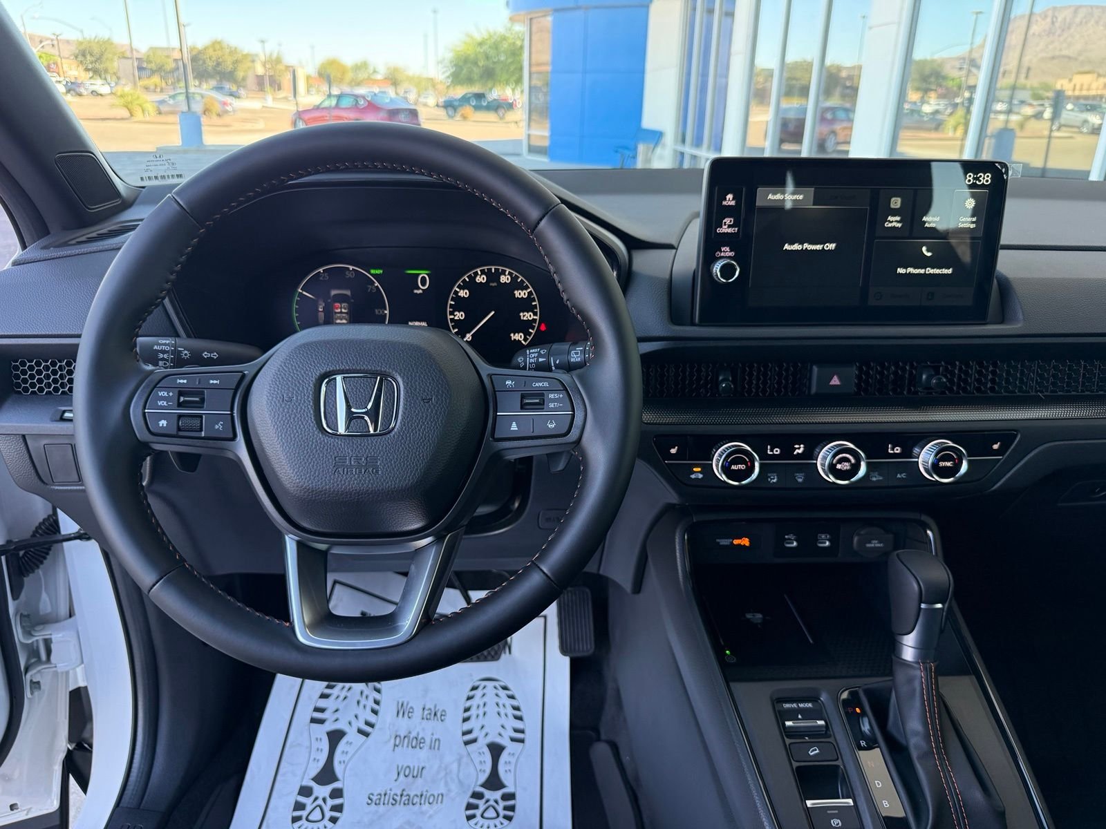 New 2026 Platinum White Pearl Honda Sport image 15