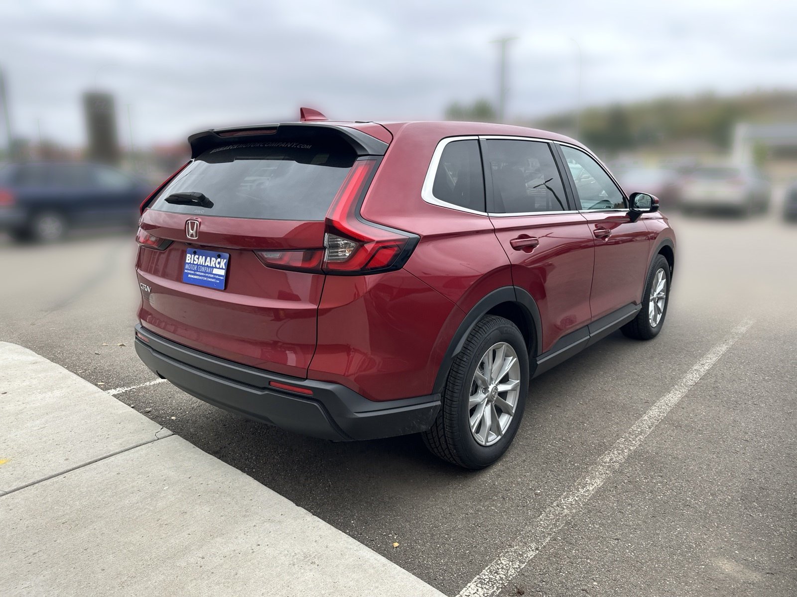 Certified Used 2024 Red Honda EX image 3