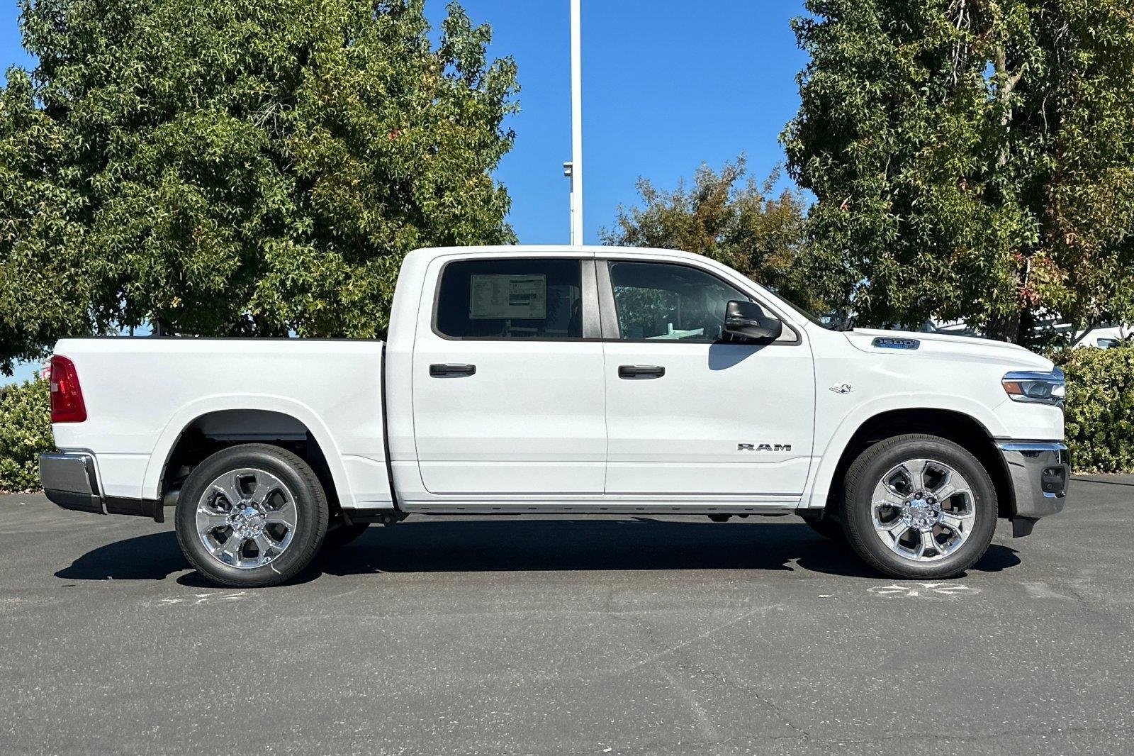 New 2026 Bright White Clearcoat Ram Big Horn image 3