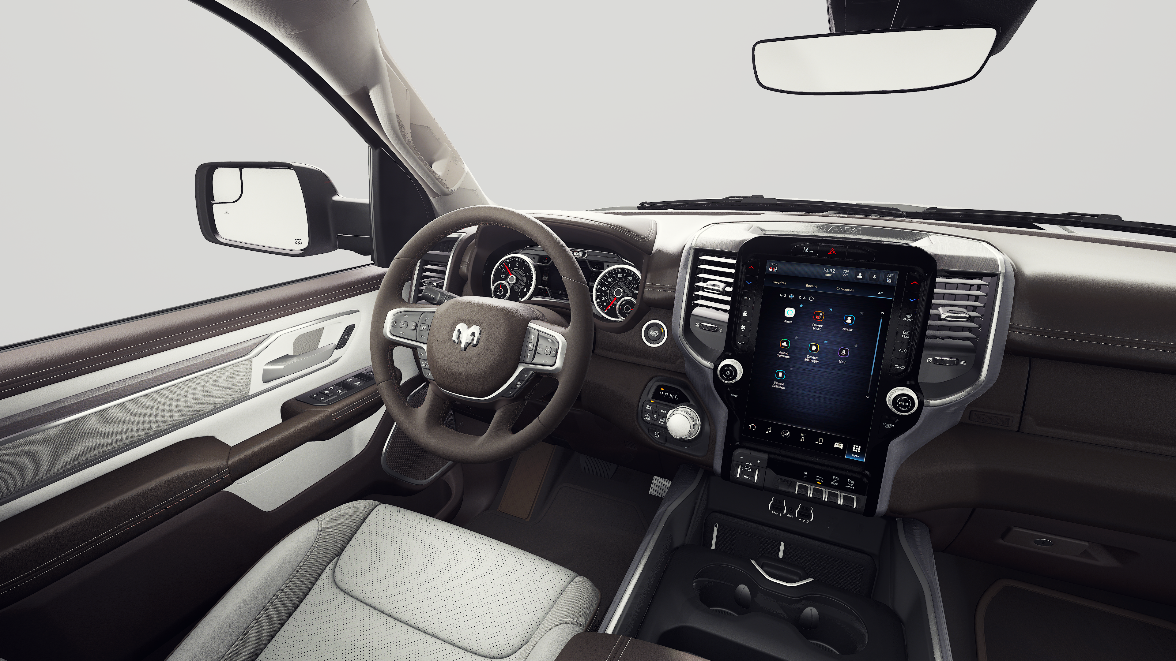 New 2027 Bright White Clear-Coat Exterior Paint RAM Laramie image 20