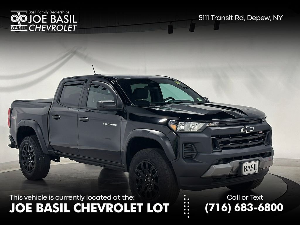 Used 2024 Black Chevrolet Trail Boss image 1