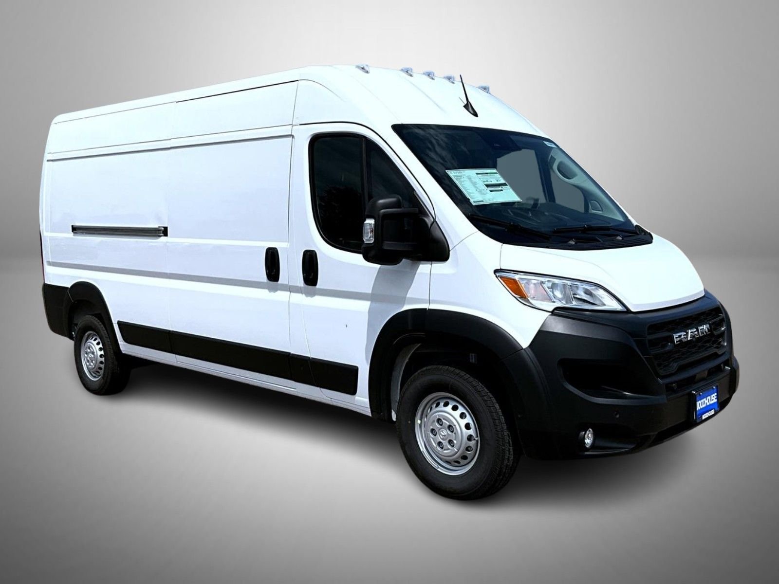 New 2026 Bright White Clearcoat RAM High Roof image 3