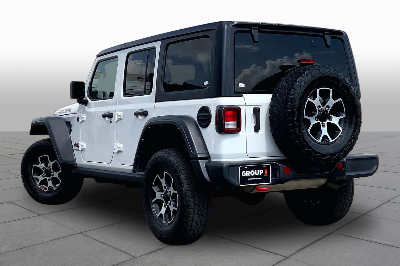 Used 2022 Bright White Clearcoat Jeep Unlimited Rubicon image 11
