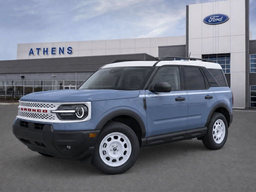 New 2026 Azure Gray Metallic Tri-Coat Ford Heritage image 2