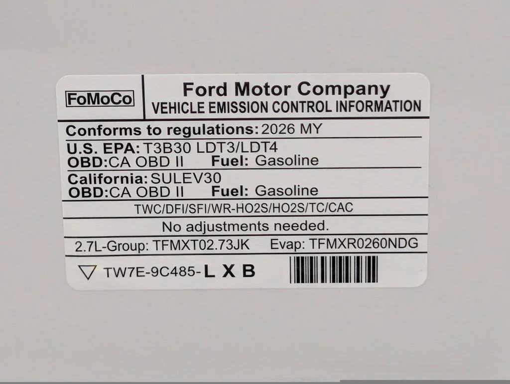 New 2026 Oxford White Ford STX® image 25