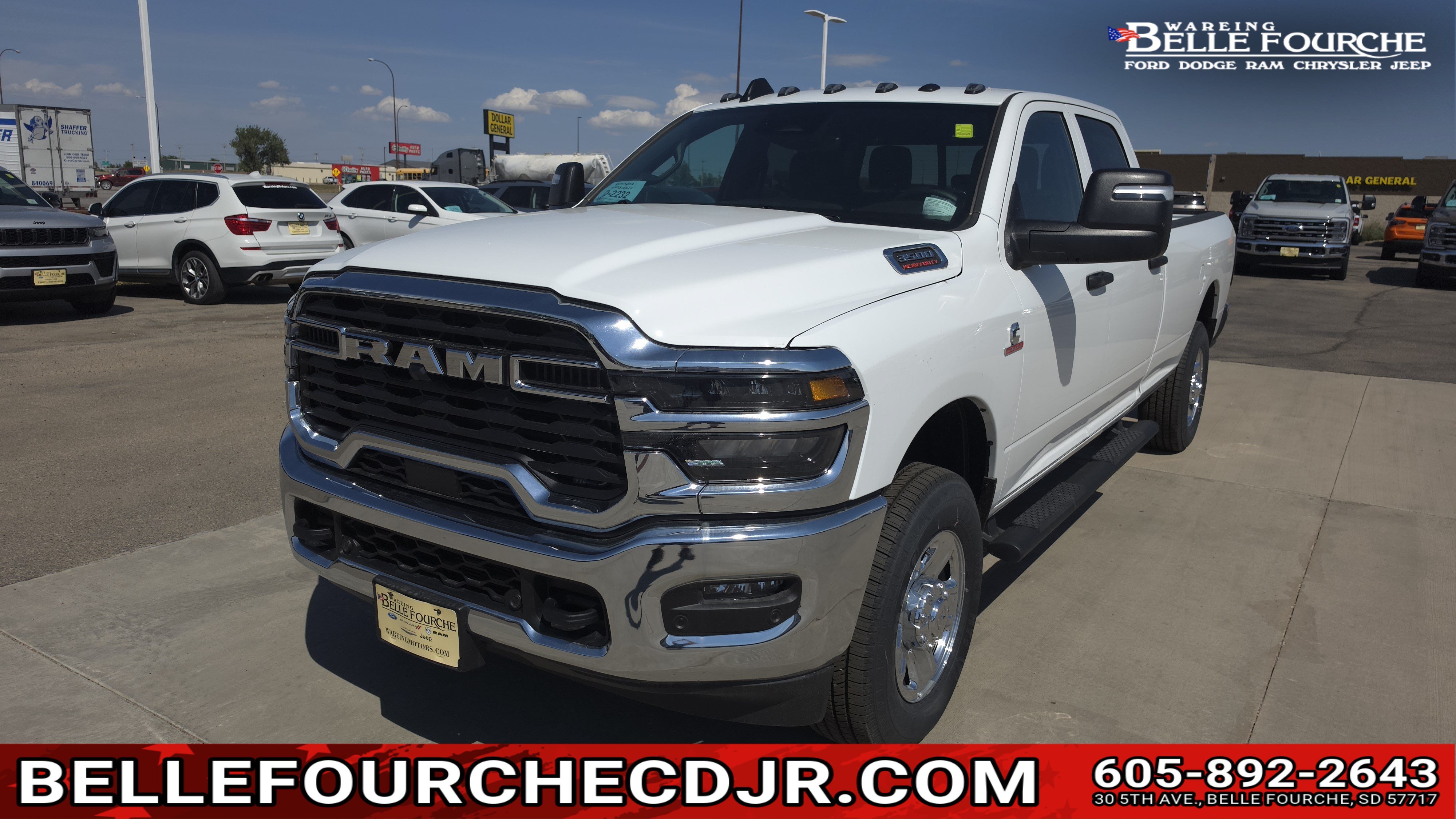 New 2026 Bright White Clearcoat Ram Tradesman image 1