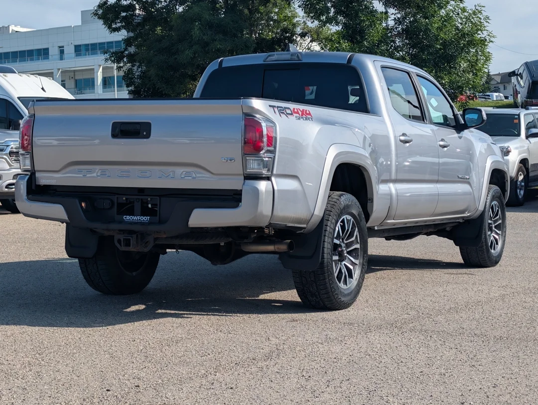 Certified Used 2020 Silver Toyota TRD Sport Double Cab - - 4WD - 8 Touch screen - Toyota Safety Sense - Lane Departure & More! image 8