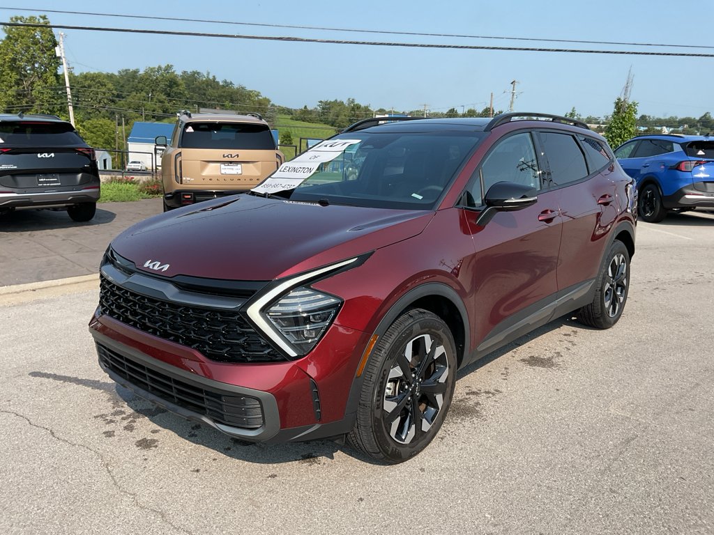 Used 2024 Dawning Red Kia X-Line image 4