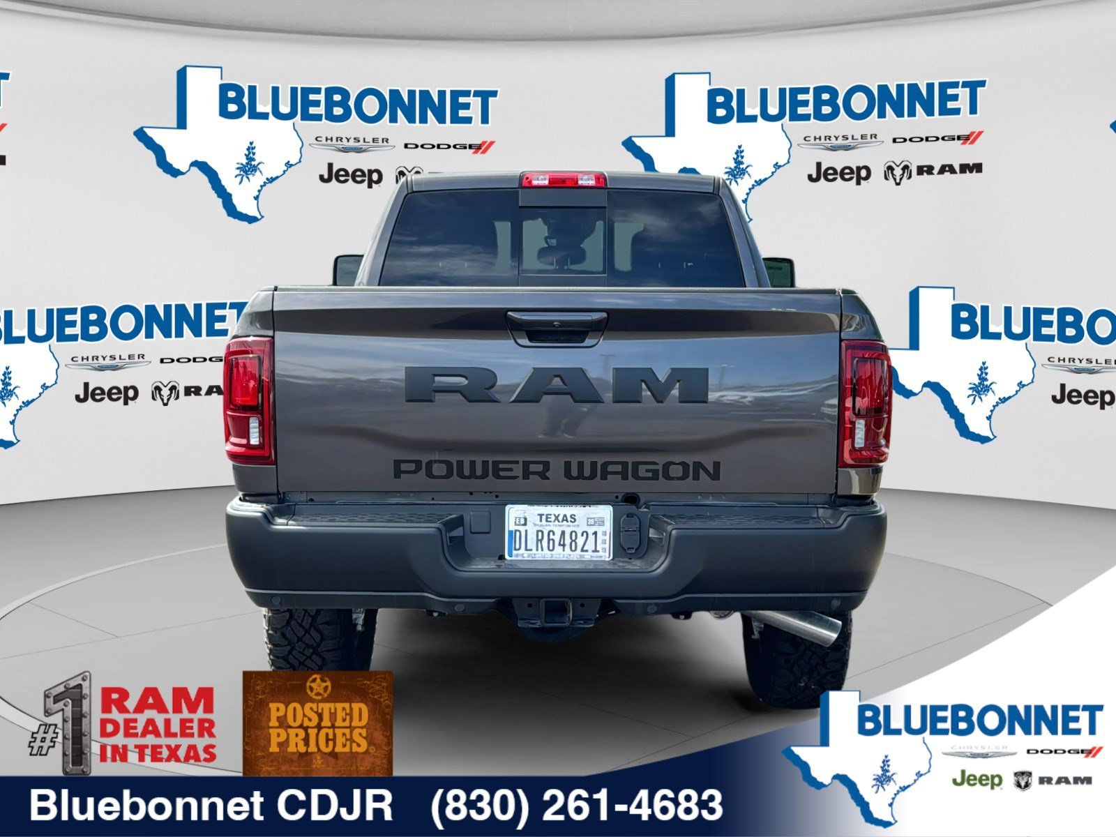 New 2026 Granite Crystal Metallic Clear-Coat Exterior Paint RAM Power Wagon image 5