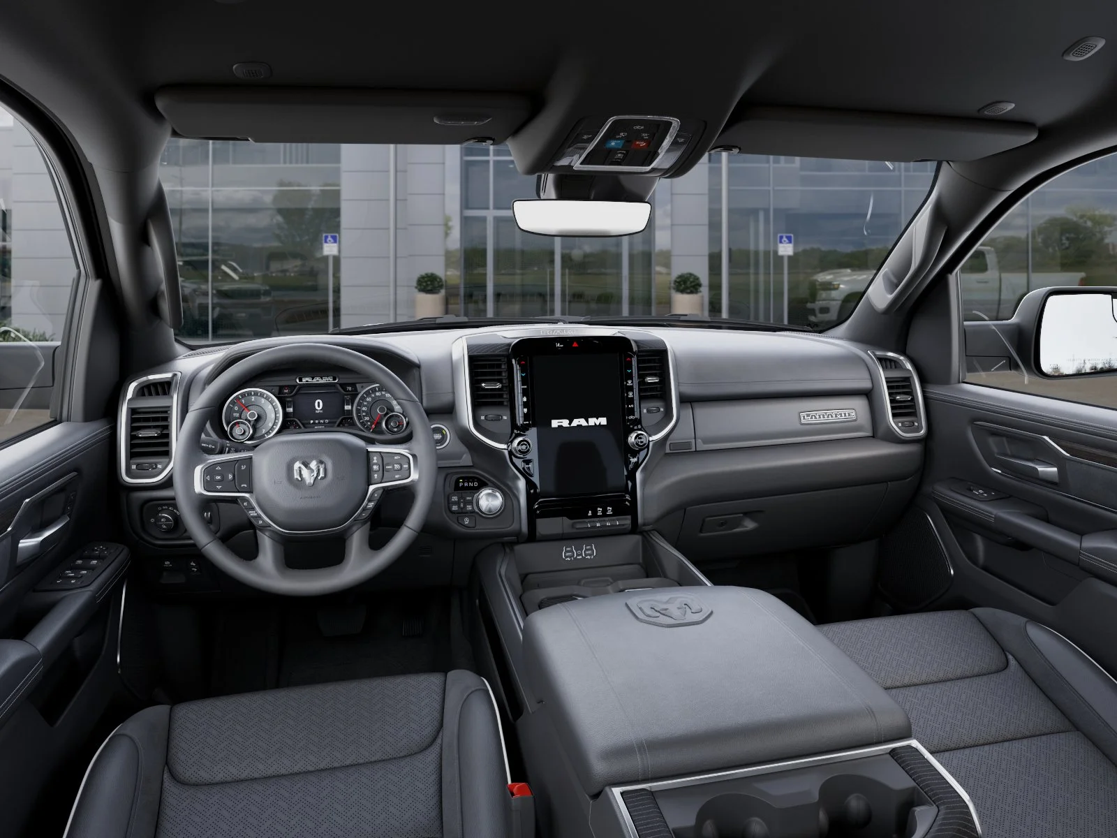 New 2026 Serrano-Green Metallic Exterior Paint RAM Laramie image 40