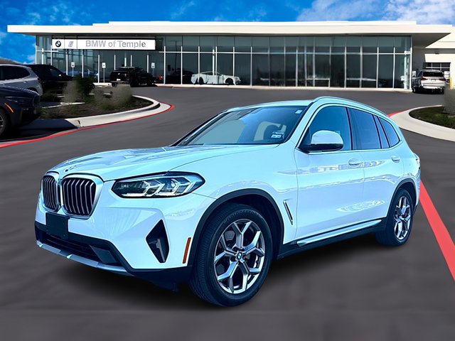 Pre-Owned 2022 BMW X3 2L I-4 gasoline direct injection, DOHC, variable valve control, intercooled turbo, premium unleaded, engine with 248HP 4x2 sDrive30i