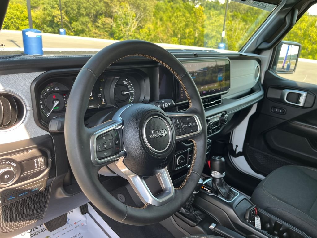 Used 2024 White Jeep Sahara 4xe image 14