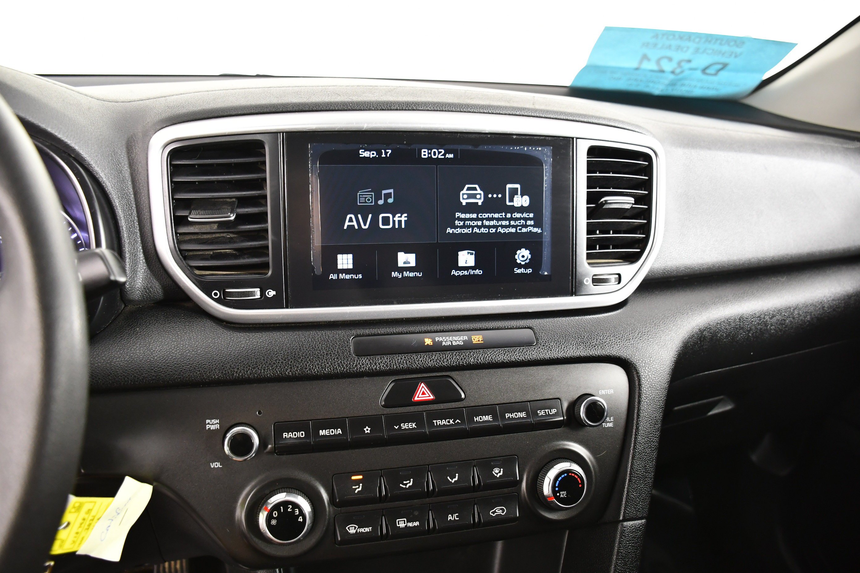 Used 2021 Clear White Kia LX image 26
