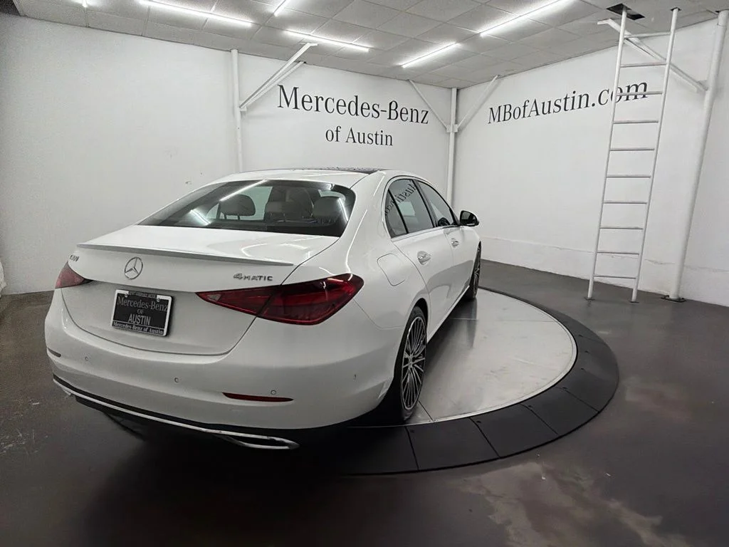 New 2026 White Mercedes-Benz C 300 image 7