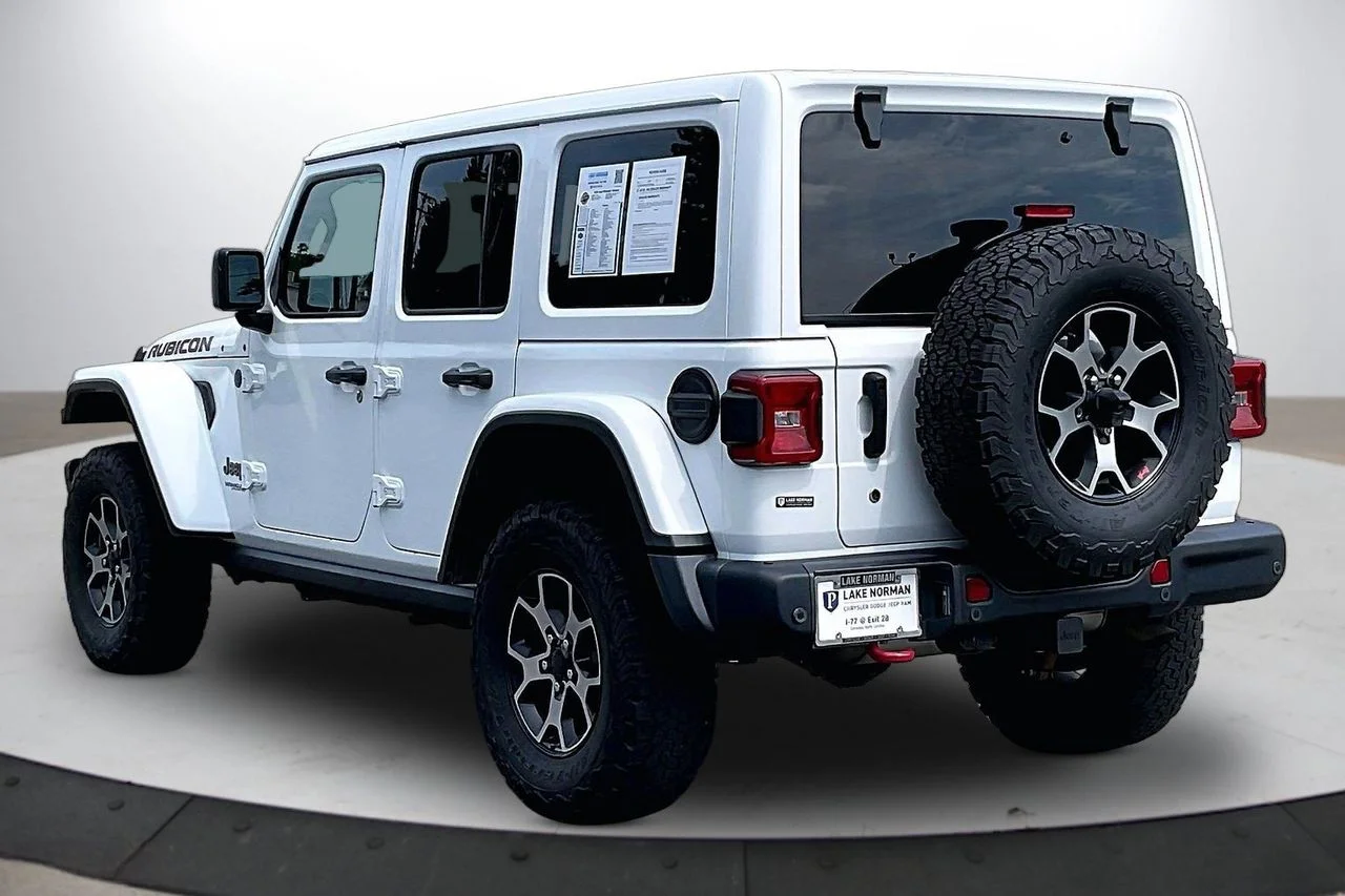 Certified Used 2018 White Jeep Rubicon image 6