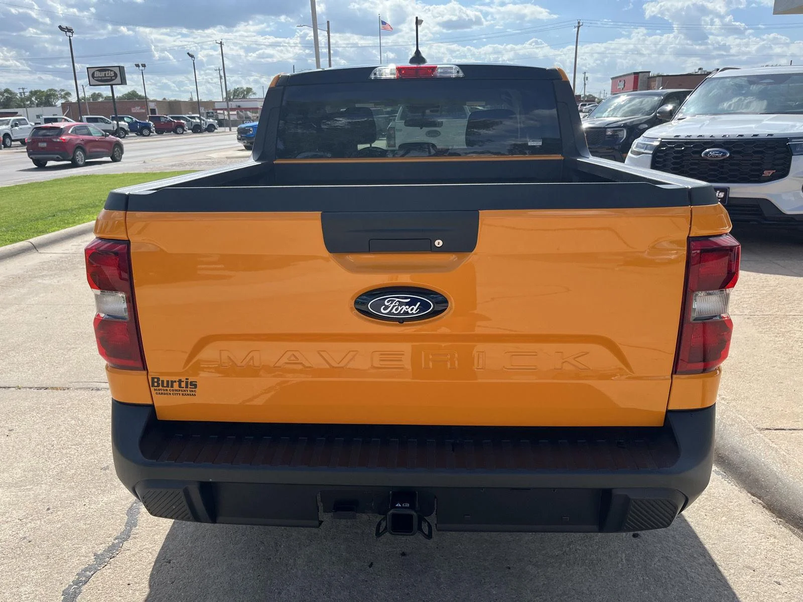 New 2026 Orange Fury Metallic Tri-Coat Ford XLT image 7