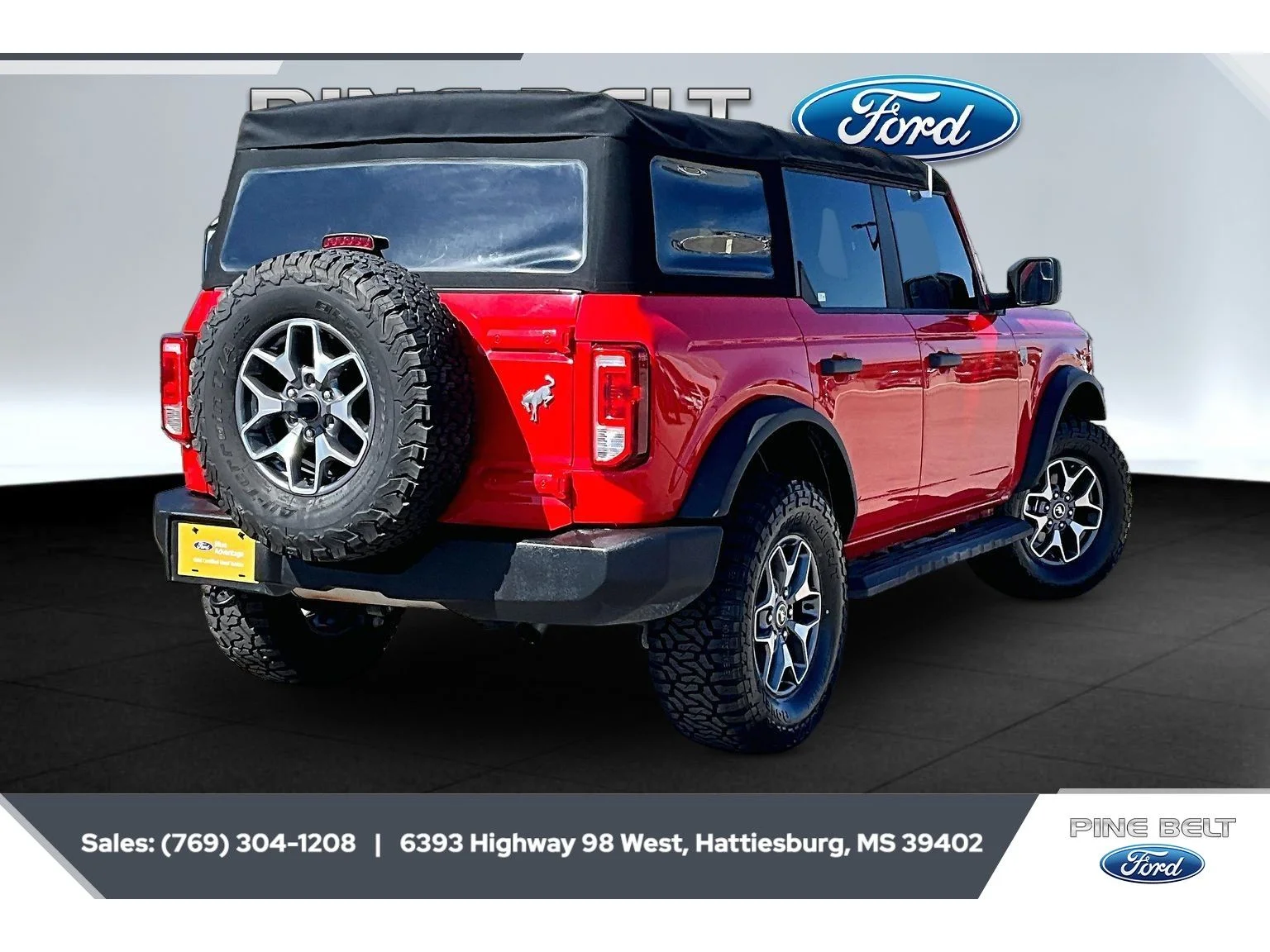 Used 2021 Race Red Ford Big Bend image 11