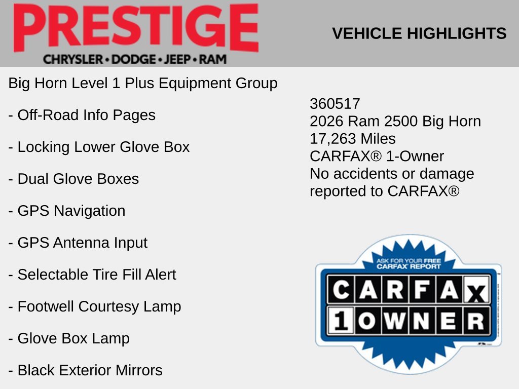 Used 2026 White Ram Big Horn image 4