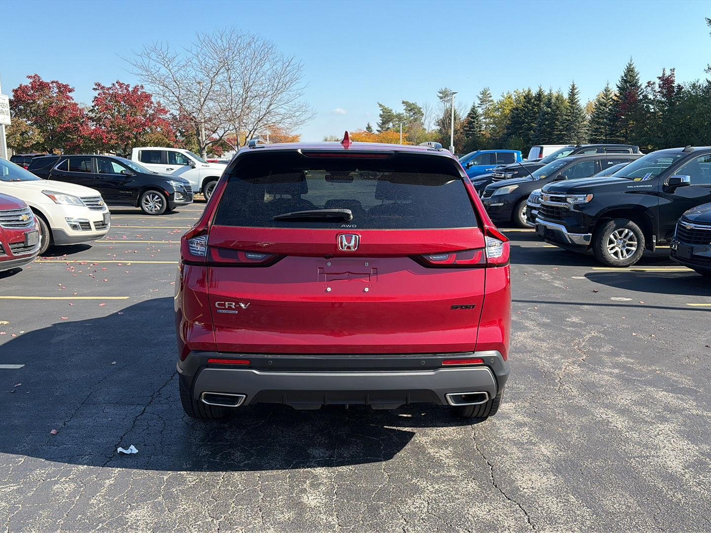 Used 2024 Radiant Red Metallic Honda Sport-L image 6
