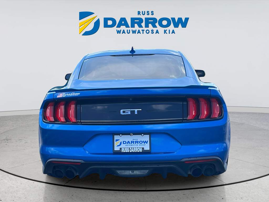 Used 2021 Blue Ford GT image 4