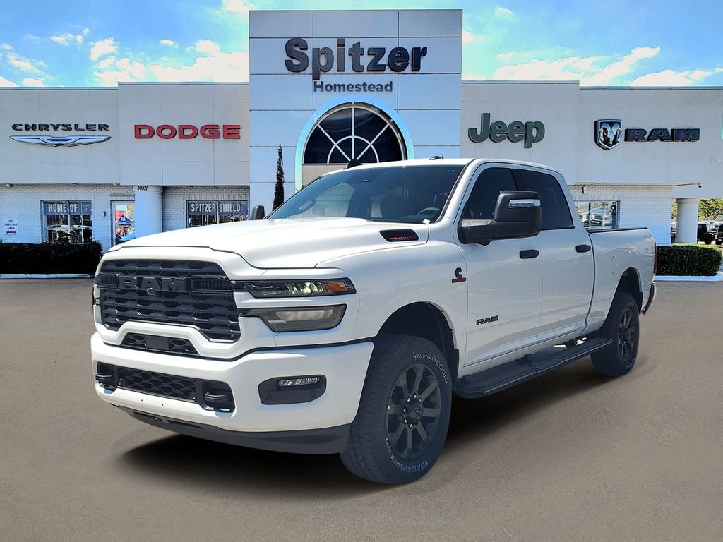 New 2026 Bright White Clear-Coat Exterior Paint RAM Big Horn image 4