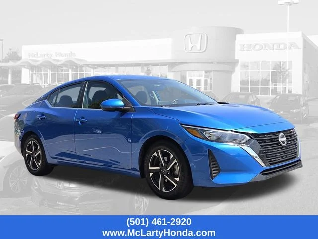 Used 2024 Electric Blue Metallic Nissan SV image 4