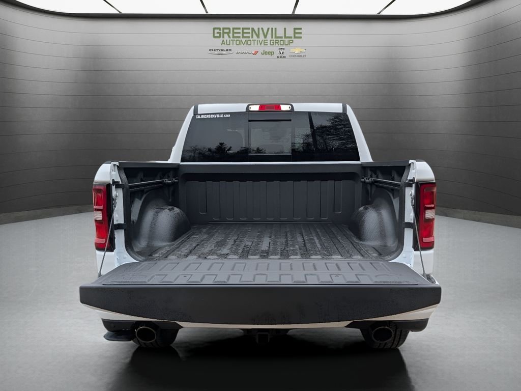 New 2026 Bright White Clear-Coat Exterior Paint RAM Big Horn Night Edition Hemi 4x4 Crew Cab image 7