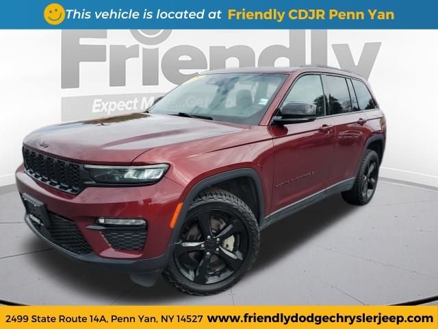 Used 2024 Red Jeep Limited image 1