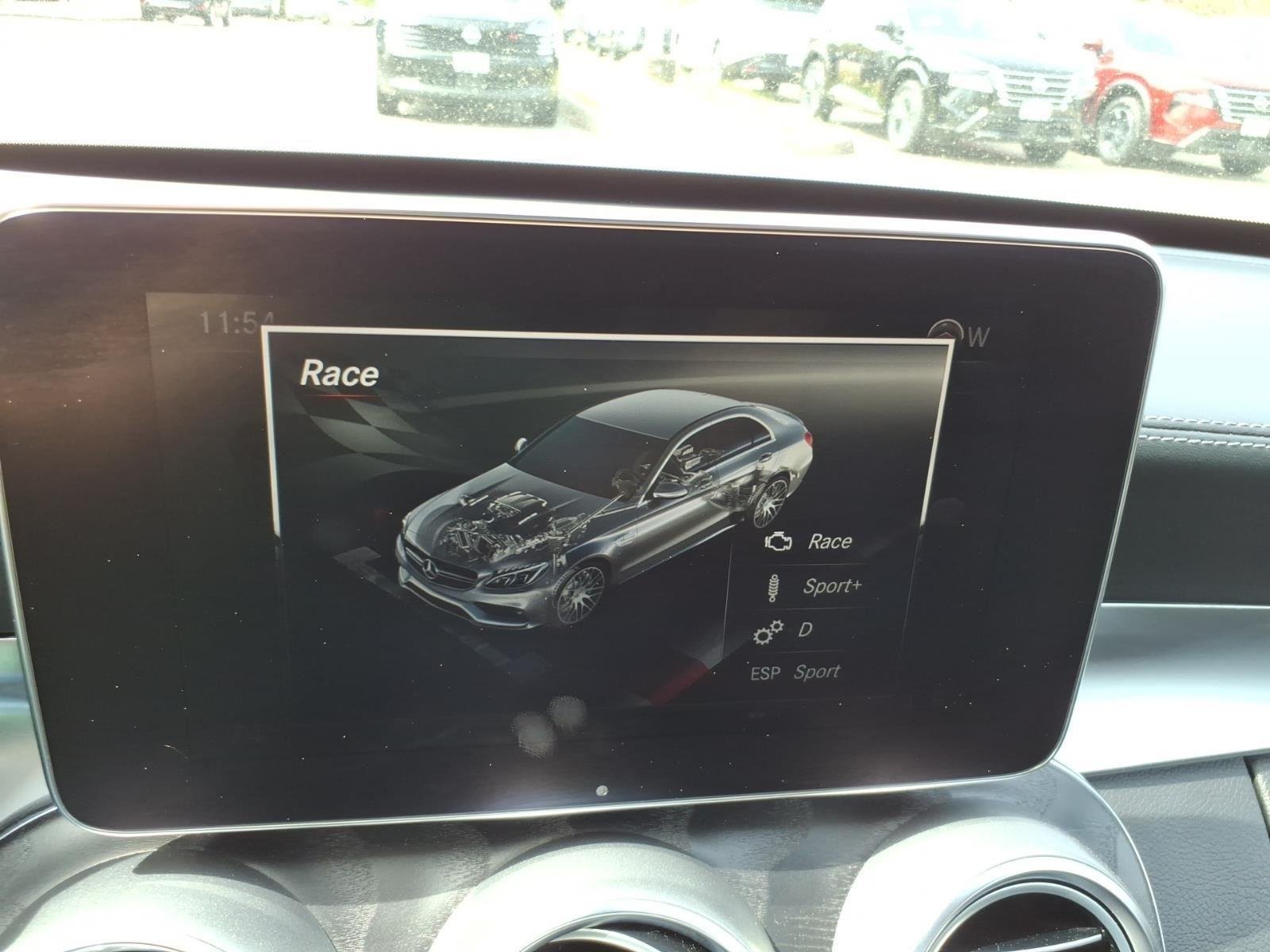 Used 2017 designo Diamond White Metallic Mercedes-Benz AMG® C 63 S image 27