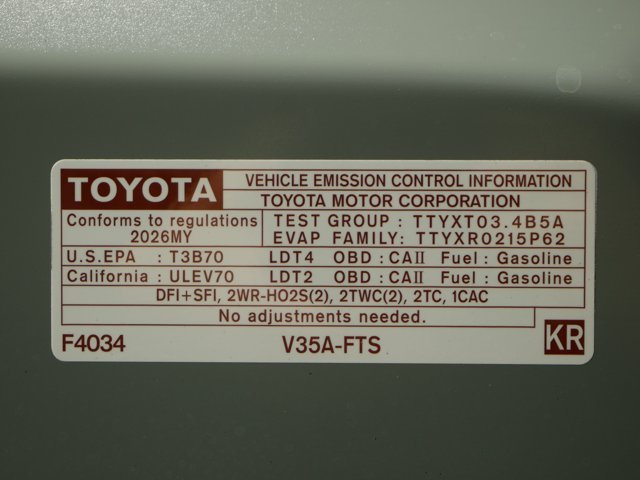 New 2026 Lunar Rock Toyota SR5 image 30