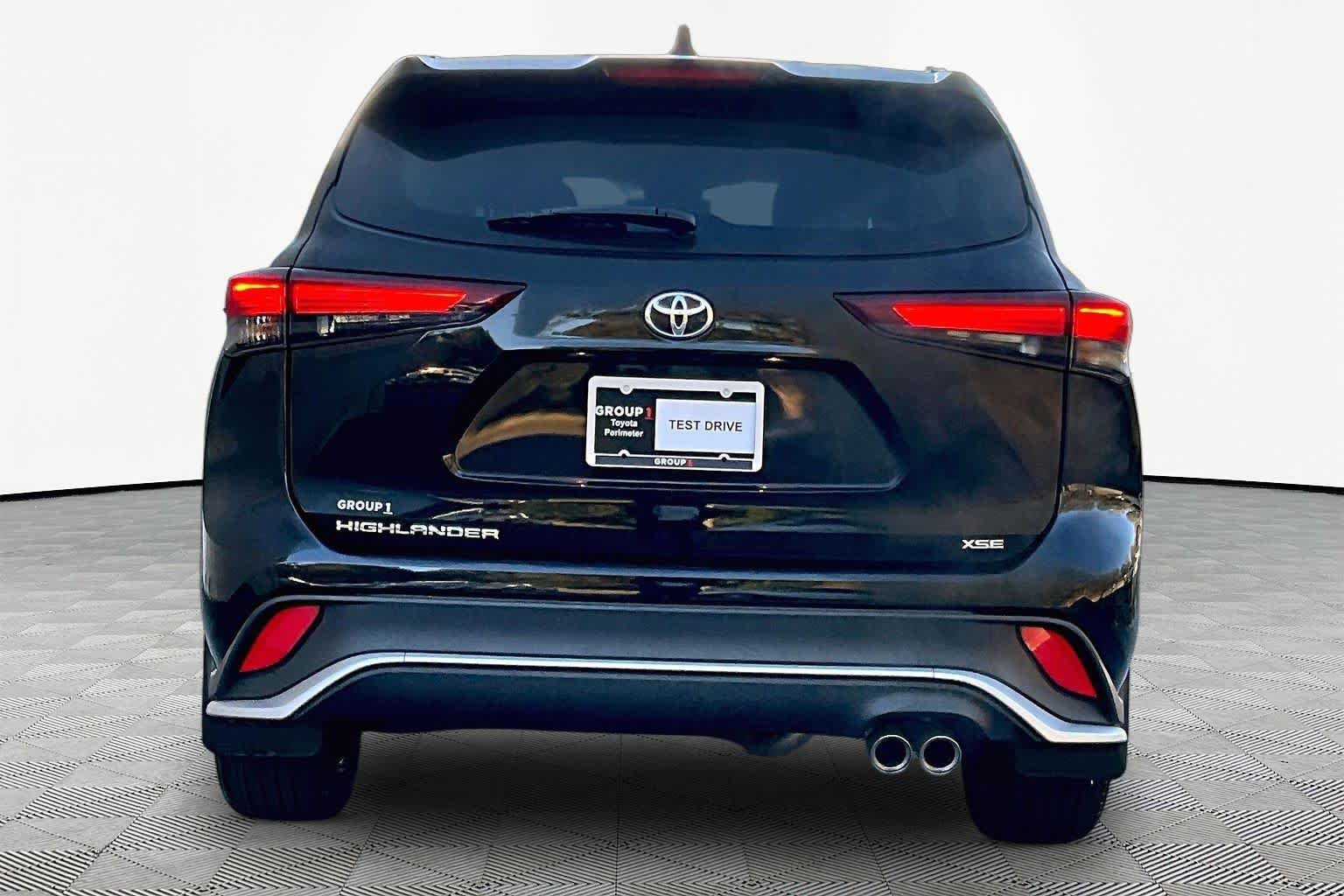 Used 2024 Midnight Black Metallic Toyota XSE image 5