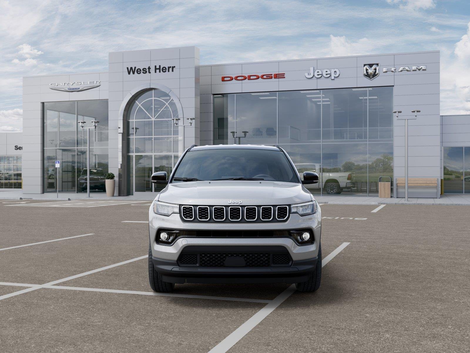 New 2026 Silver Zynith Metallic Clearcoat Jeep COMPASS LIMITED ALTITUDE 4X4 image 6