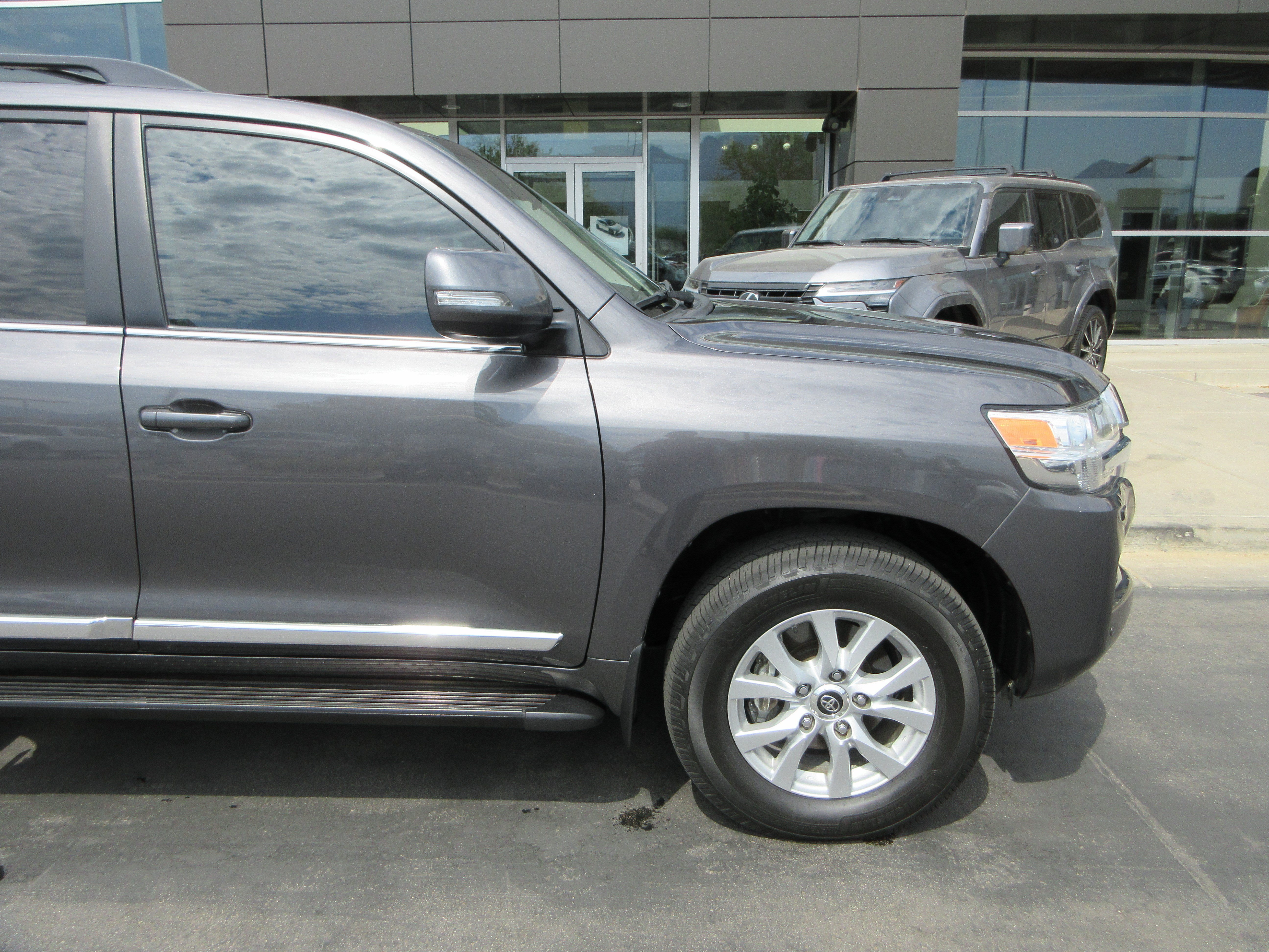 Used 2021 Magnetic Gray Metallic Toyota Base image 12