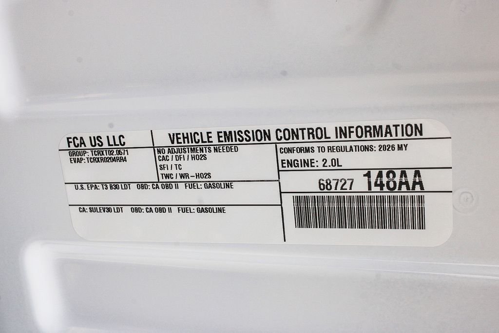 New 2026 Bright White Clearcoat Jeep Altitude image 29