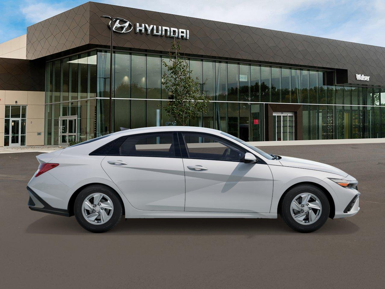 New 2026 Serenity White Hyundai SE Sedan FWD image 25
