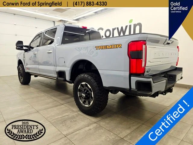 Certified Used 2024 Glacier Gray Metallic Ford Platinum image 4