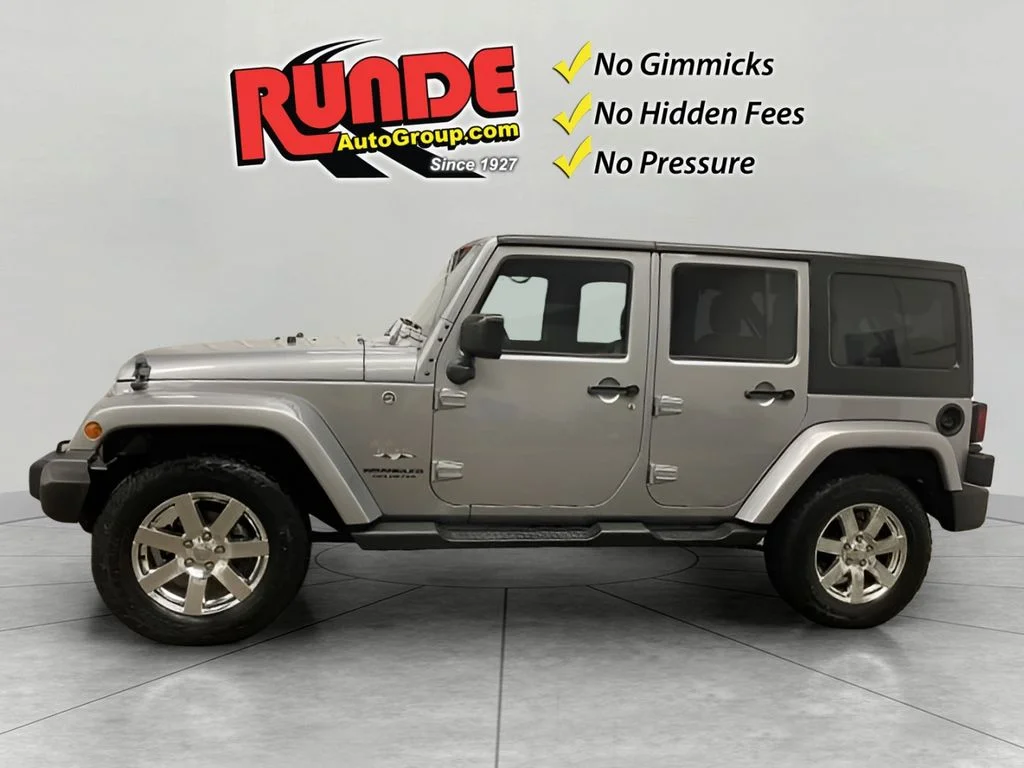 Used 2016 Jeep Wrangler Unlimited Sahara with VIN 1C4BJWEG2GL142437 for sale in Manchester, IA