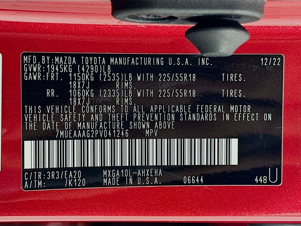 Used 2023 Red Toyota XLE image 32