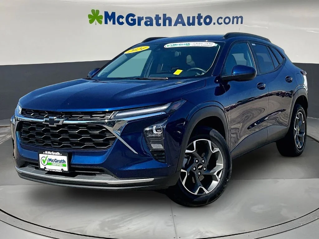 Certified Used 2024 Blue Chevrolet LT image 3