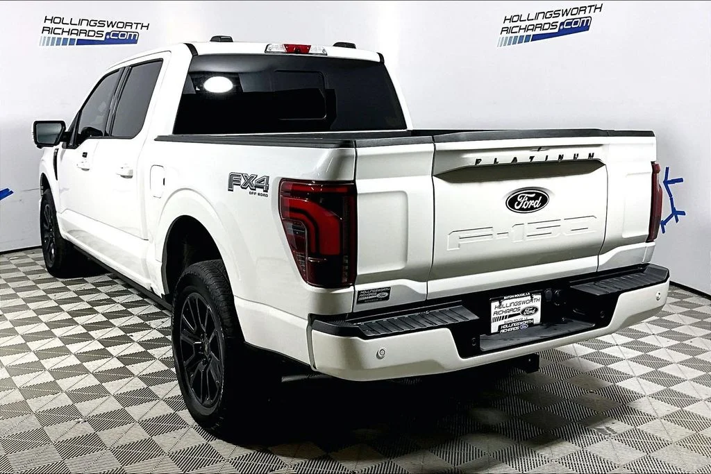 Used 2025 White Metallic Ford Platinum image 8
