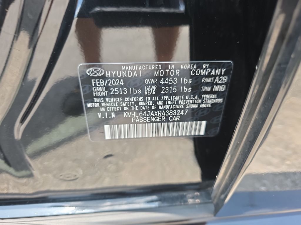 Used 2024 Onyx Black Hyundai SEL image 37
