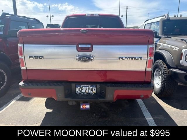 Used 2014 Red Ford Platinum image 4